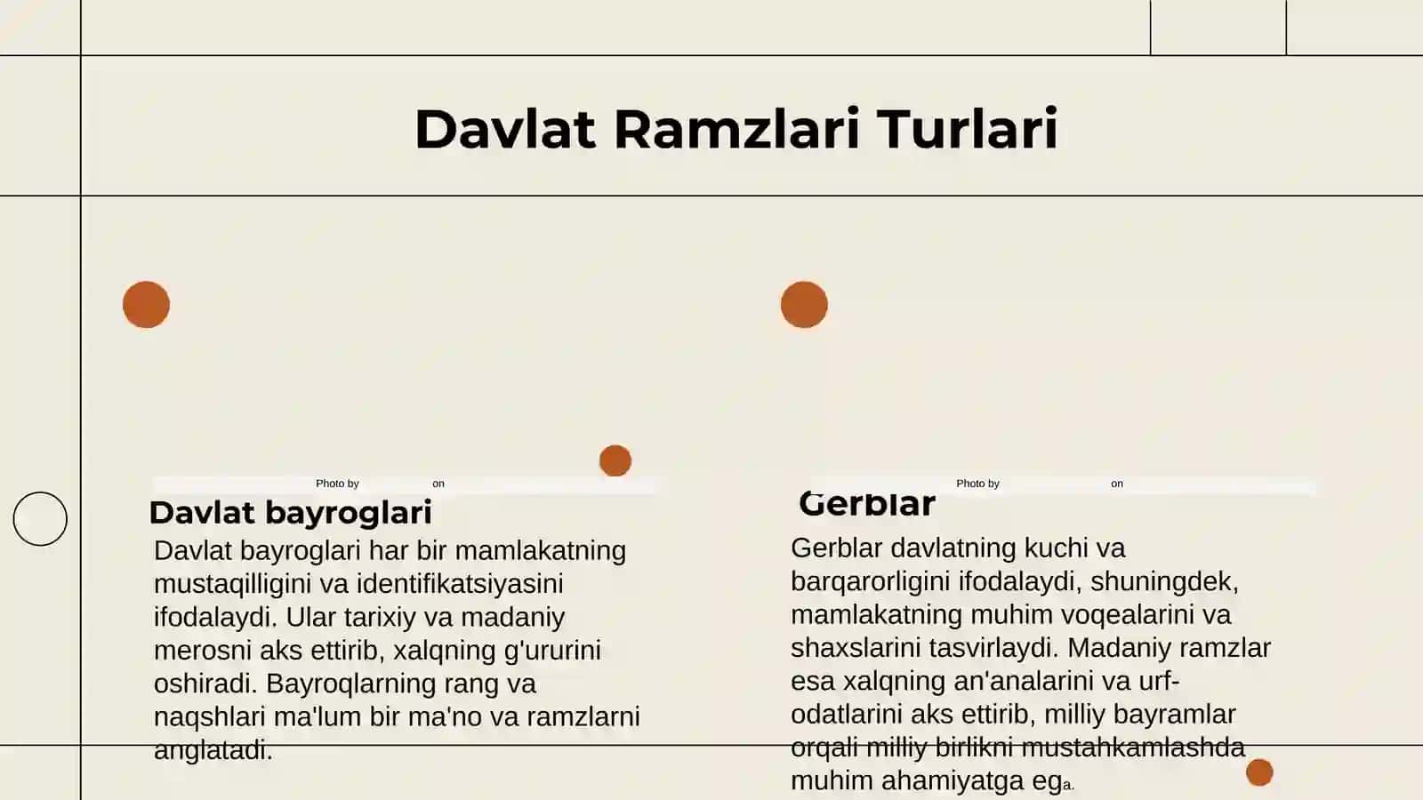 Siyosiy brendingning xarakterli belgilaridavlat ramzlari, milliy bayramlar, siyosiy semiosfera. 4