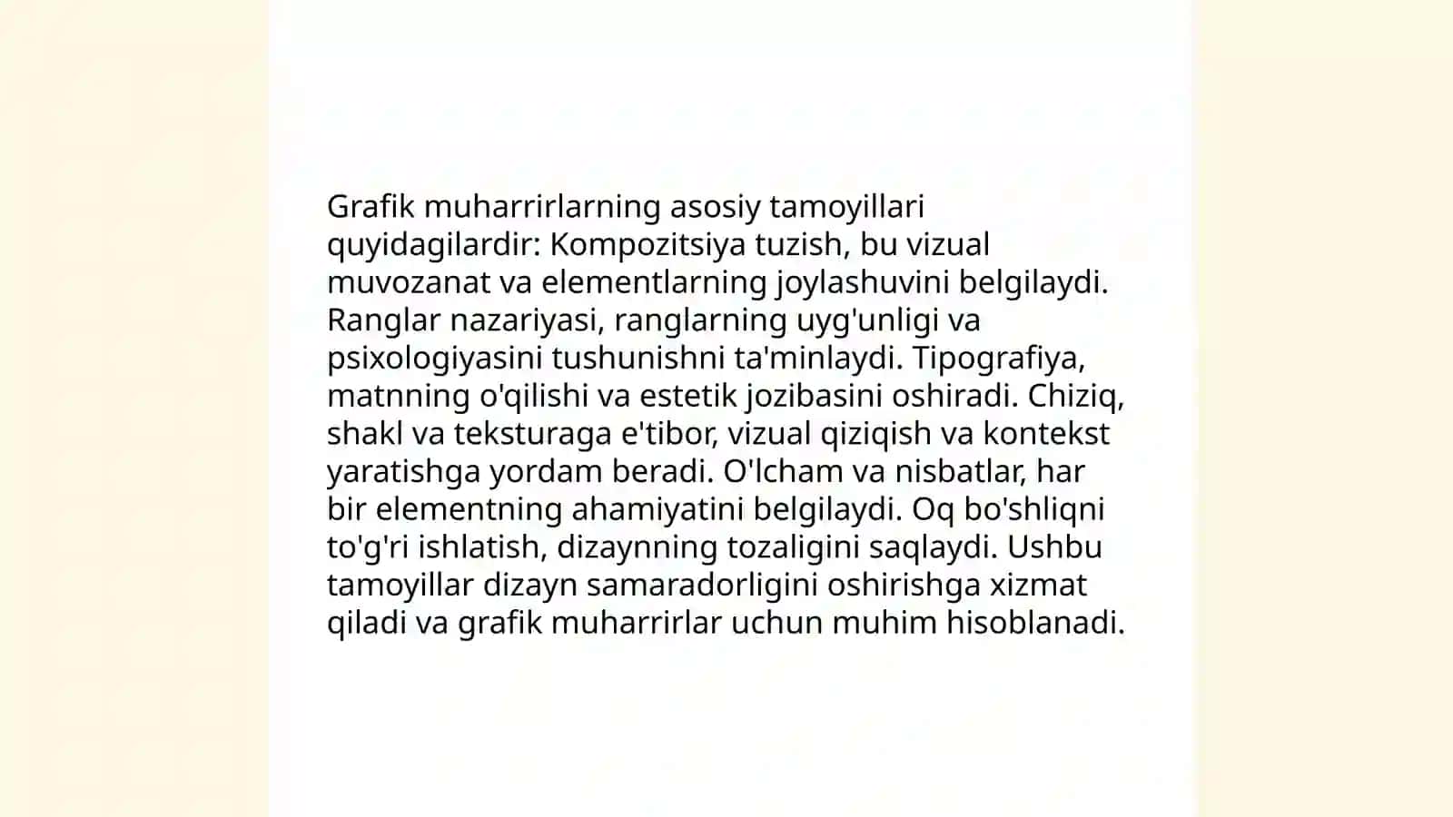 Raqamli tasvirlarni yaratish va qayta ishlashda asboblar to'plamining o'rni (Raster grafik muharriri) 4