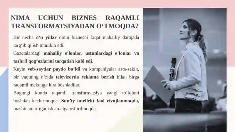 Raqamli transformatsiya. Raqamli iqtisodiyotda IT sektori. 4