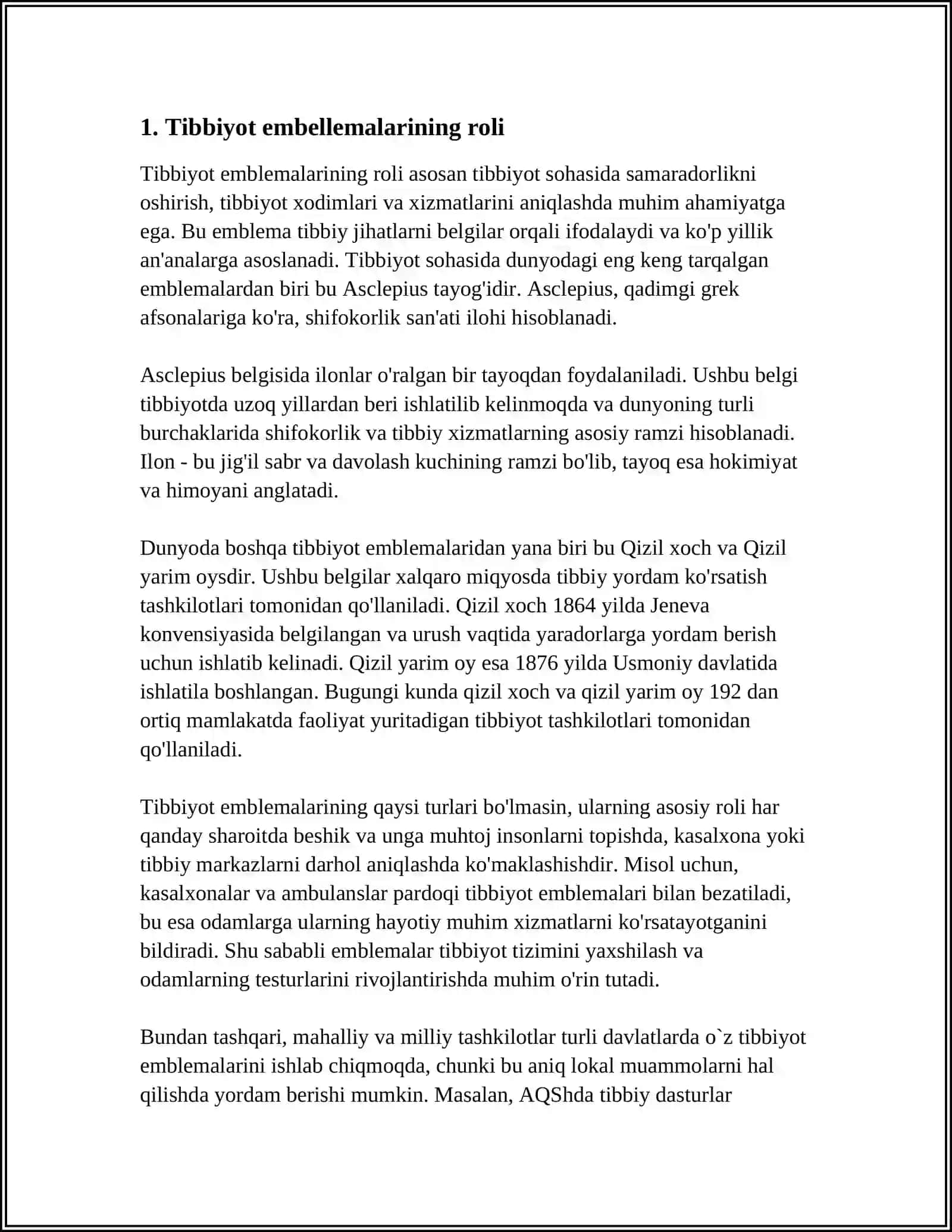 TIBBIYOT EMBELEMALARI 4