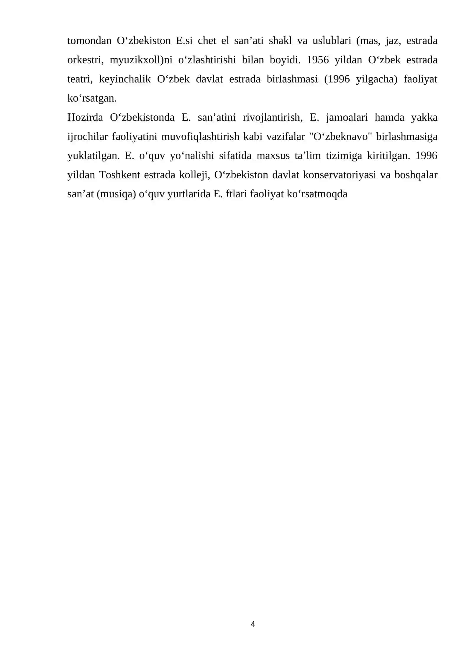 O’zbekistonda estrada musiqasi rivojlanishi 4