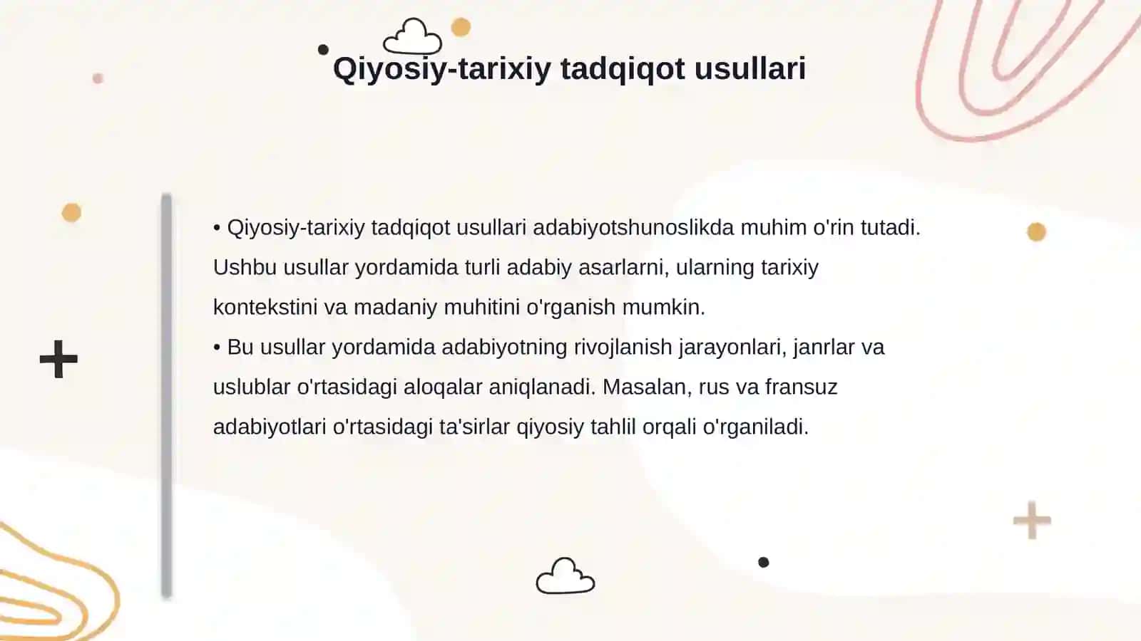 Jahon adabiyotini qiyosiy-tarixiy o'rganish va Veselovskiy tadqiqotlari 4