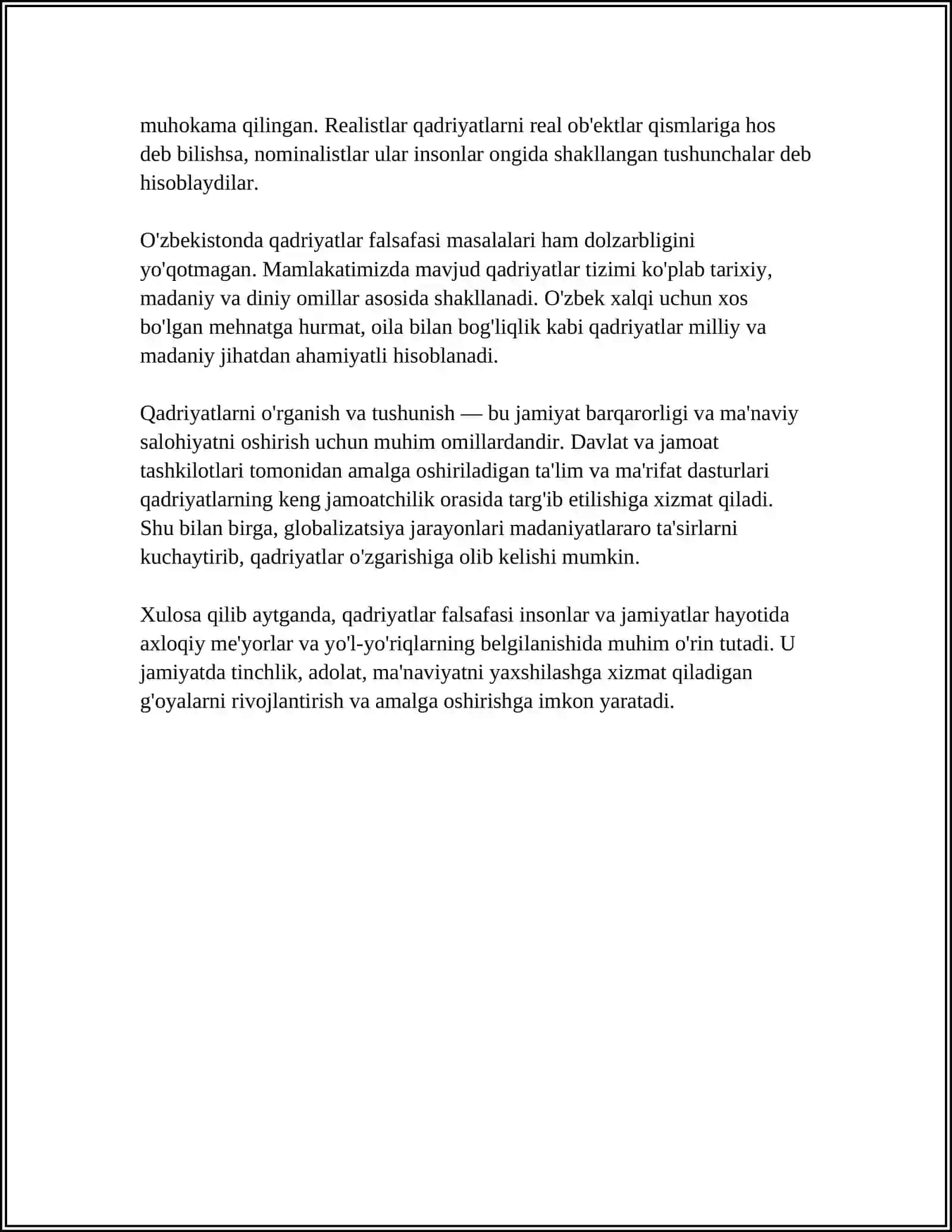 QADRIYATLAR FALSAFASI (AKSIOLOGIYA) 4