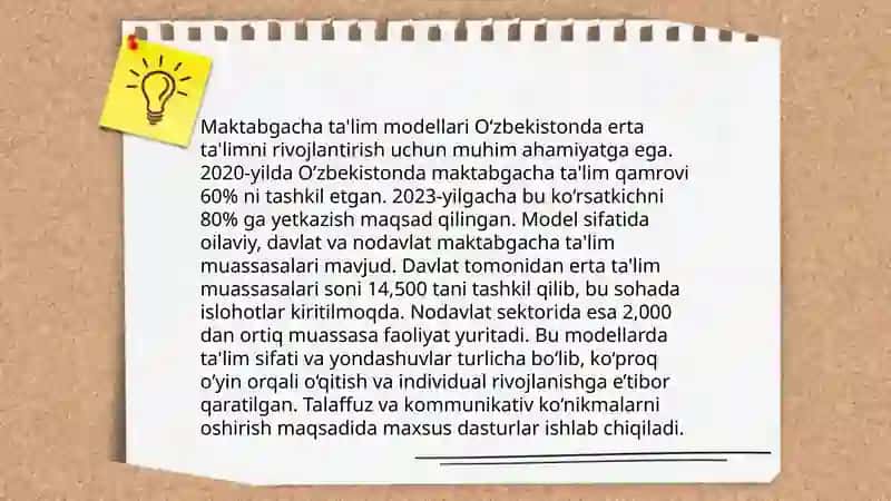 Maktabgacha ta'lim tarixi 4