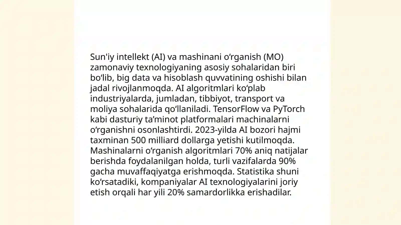 Sun'iy intelekt 4
