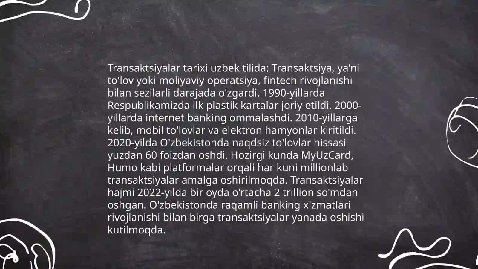Transaktsiyalar tushunchasi va ularning axamiyati 4