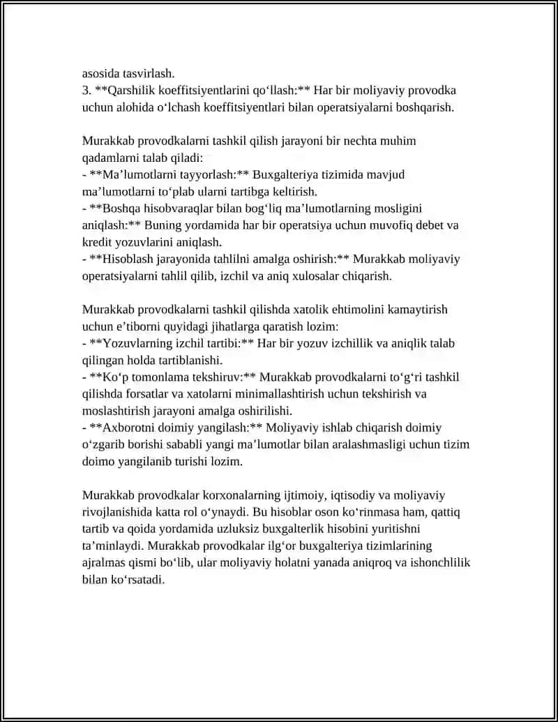 MURAKKAB PROVODKALAR HAQIDA TUSHUNCHA 4