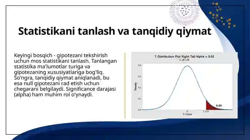 Statistik gipotezalar 4