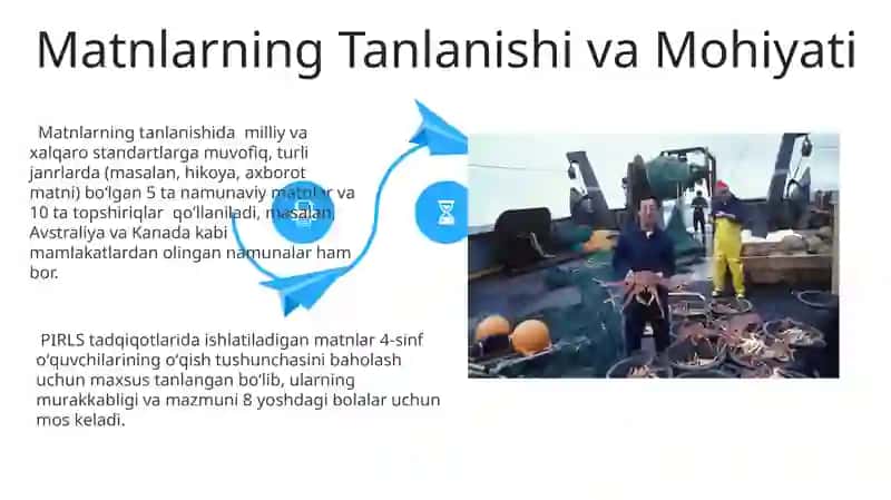PIRLS tadqiqotlarida foydalanilgan matn va topshiriqlar 4
