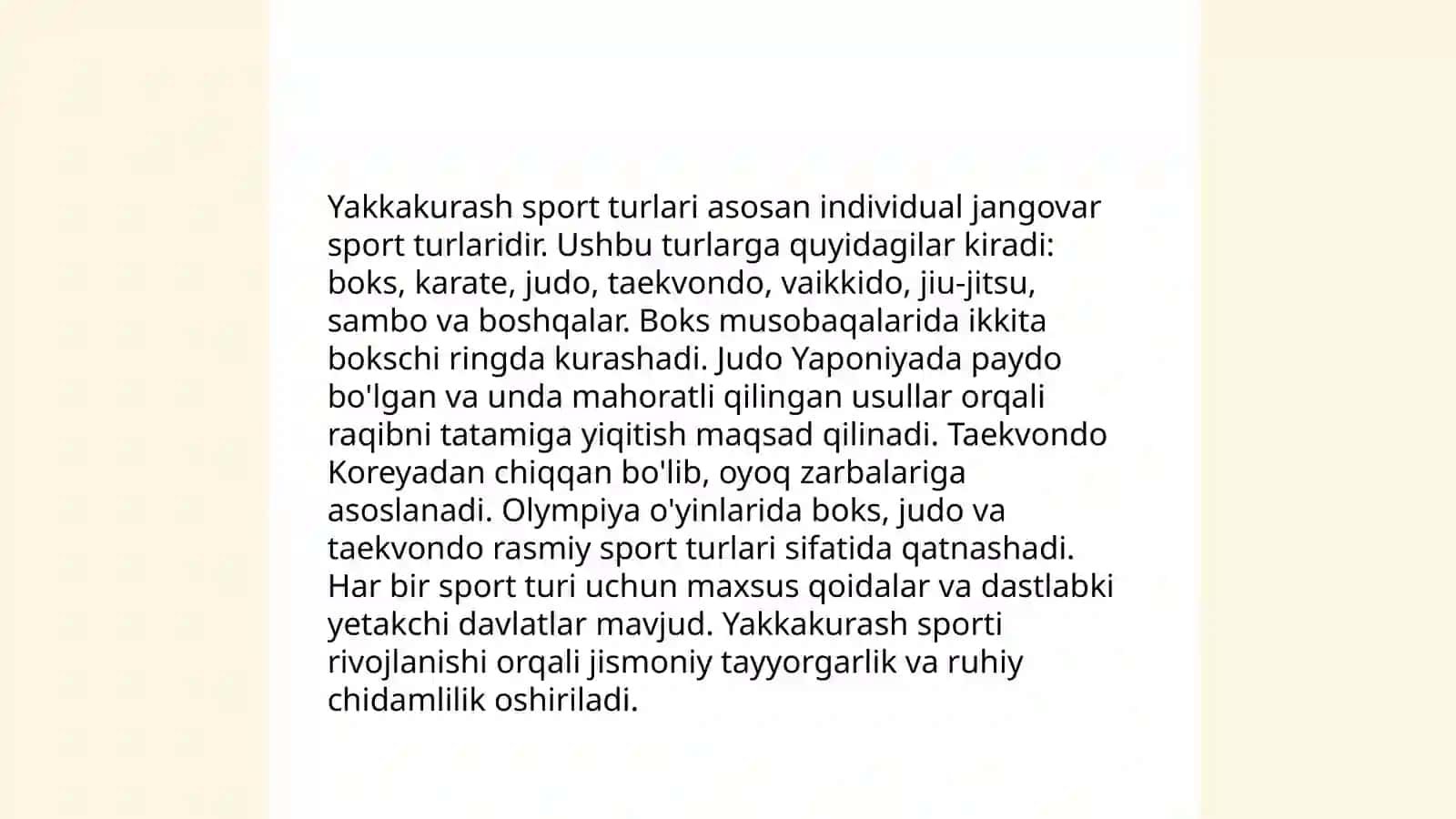 Sport individual faoliyat usuli 4