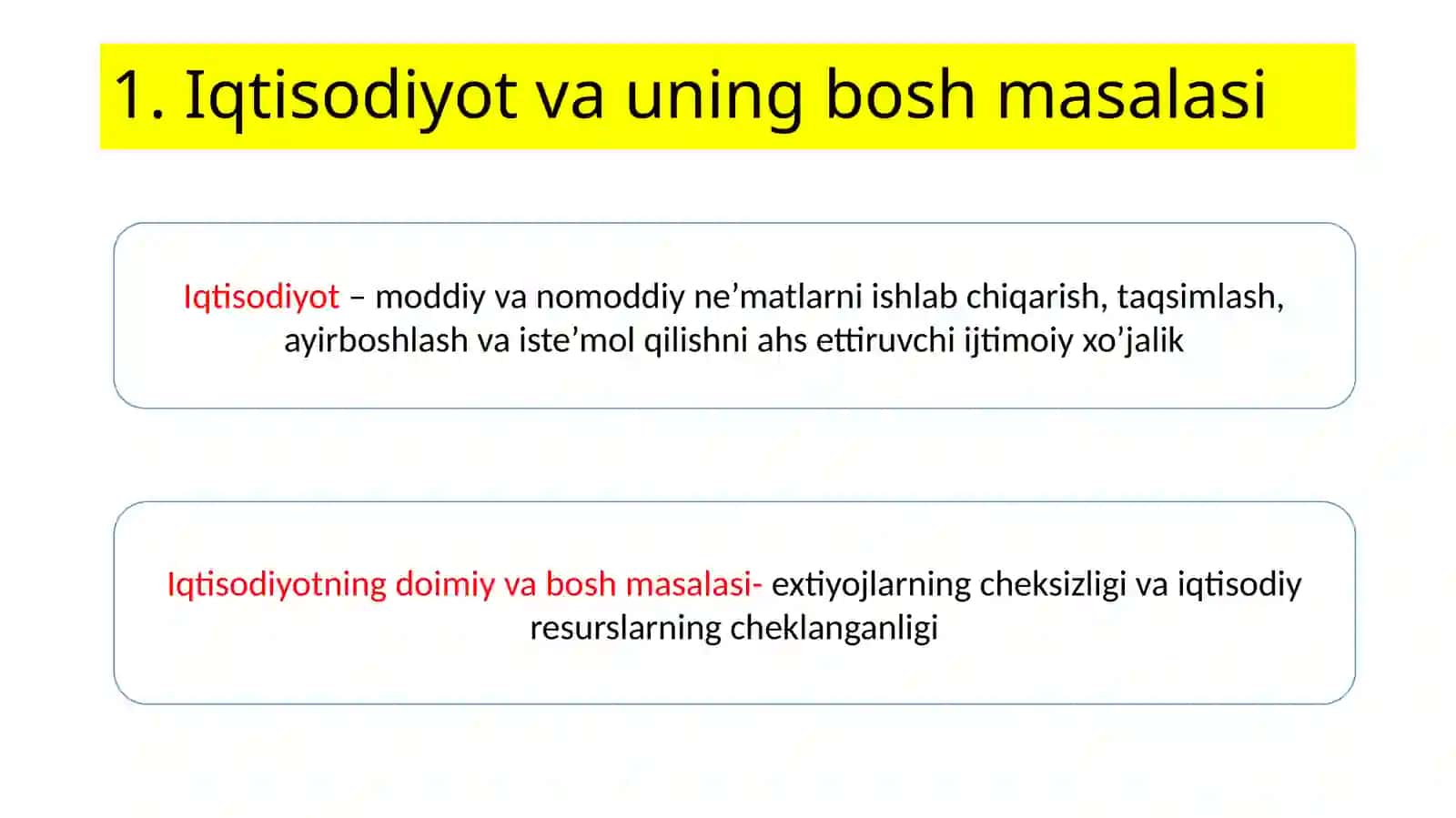 Iqtisodiyot nazariyasining asosiy bosqichlari 4