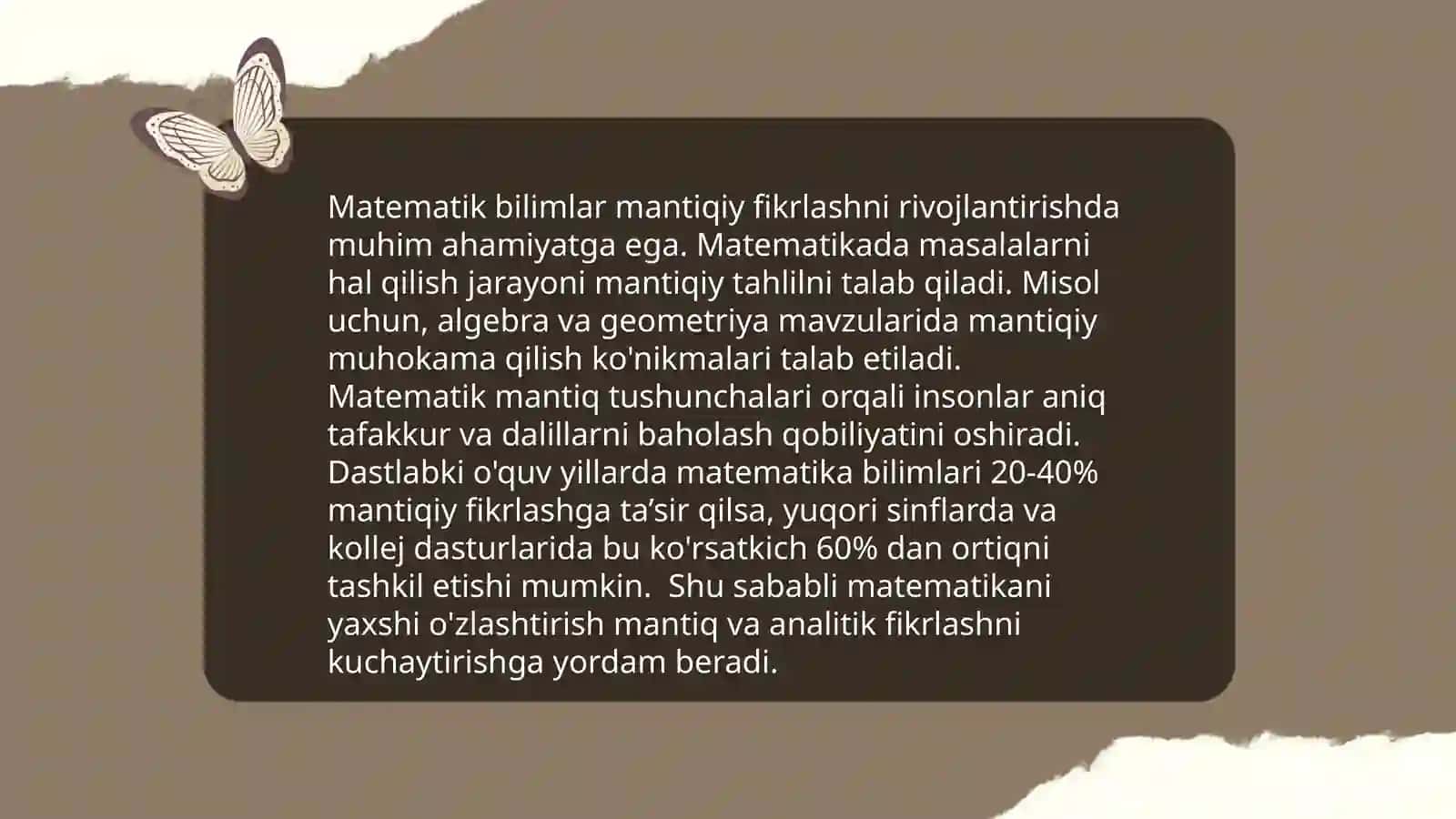 Maktabgacha yoshdagi bolalarni har tomonlama rivojlantirishda ularni maktabga tayyorlashda matematik bilimning roli 4