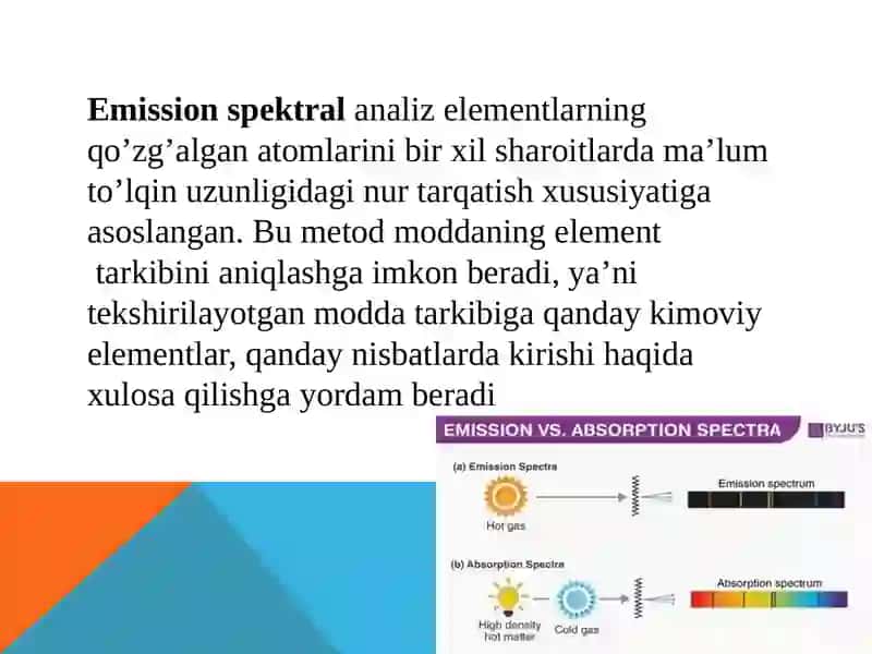 Optik analiz usullari va turlari 4