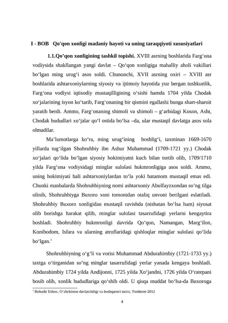 Qo’qon xonligi tarixi va boshqaruv tizimi 4