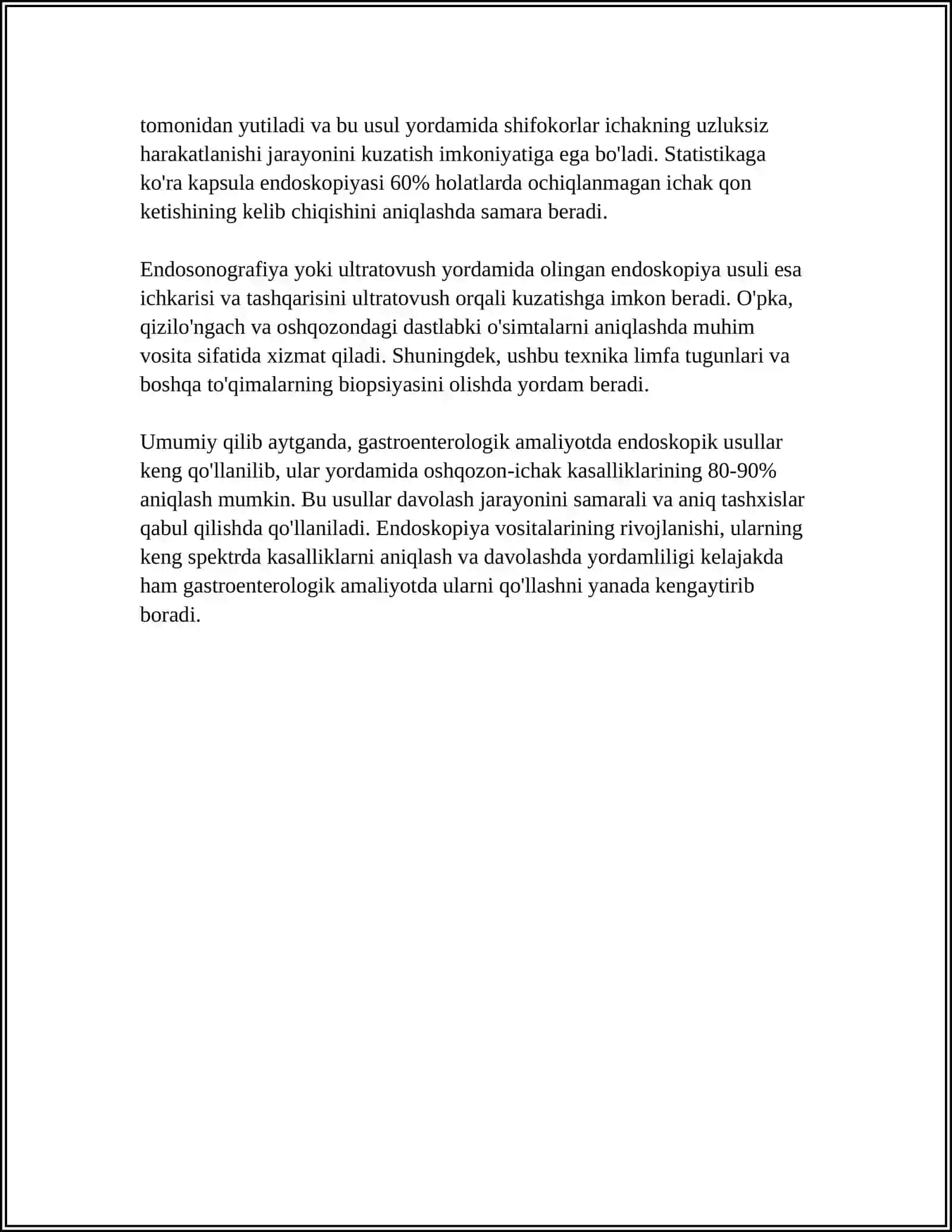 TIBBIYOTDA ENDOSKOPIK USULLARNING QÕLANILISHI 4