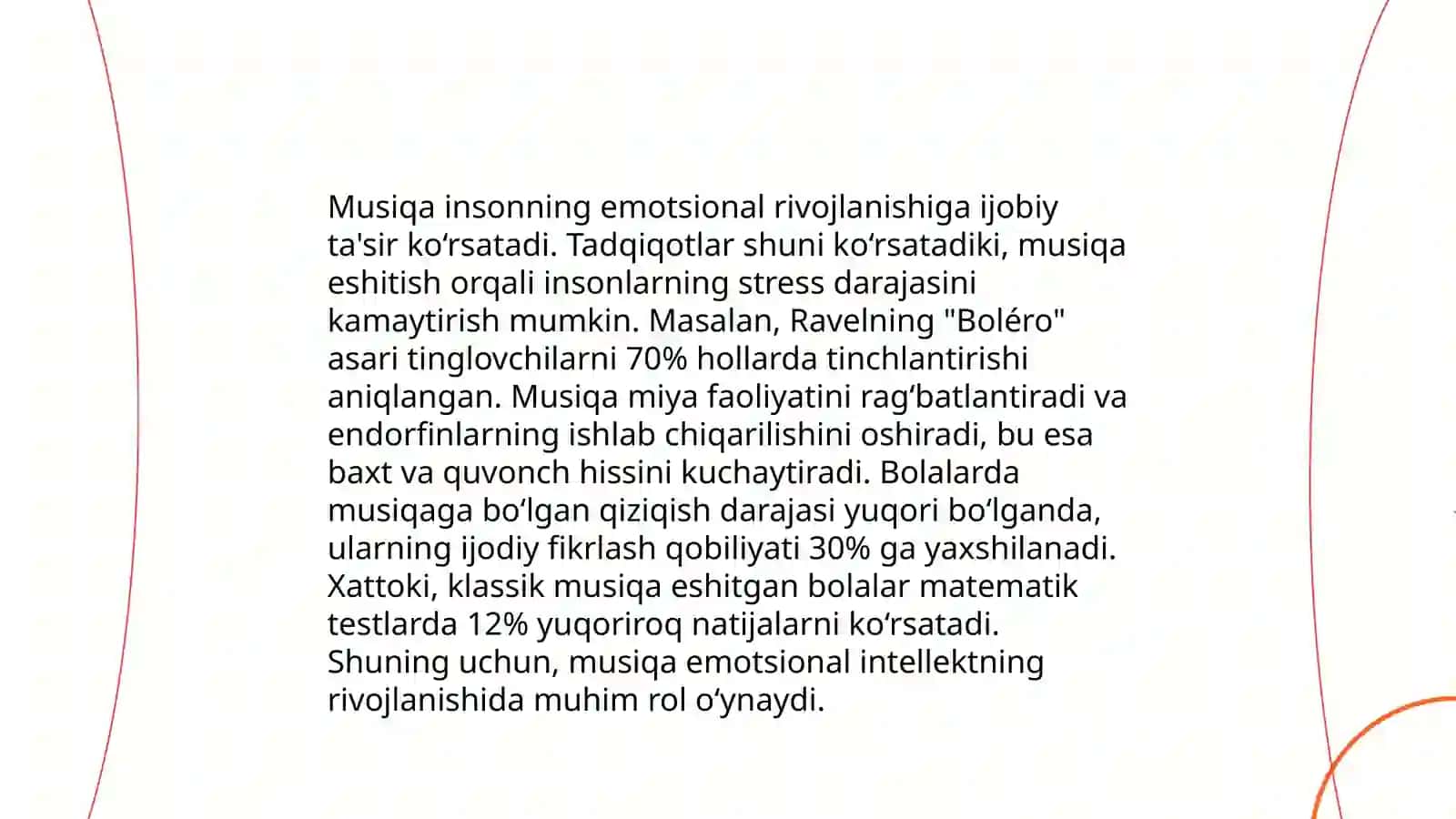 Musiqa va shaxsiy o'sish 4