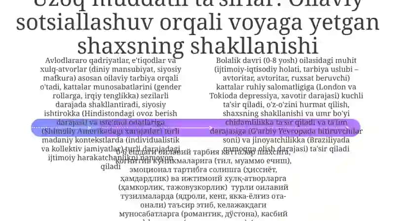 Erta Bolalik Rivojlanishi: Oila Ta'sirining Ahamiyati 4