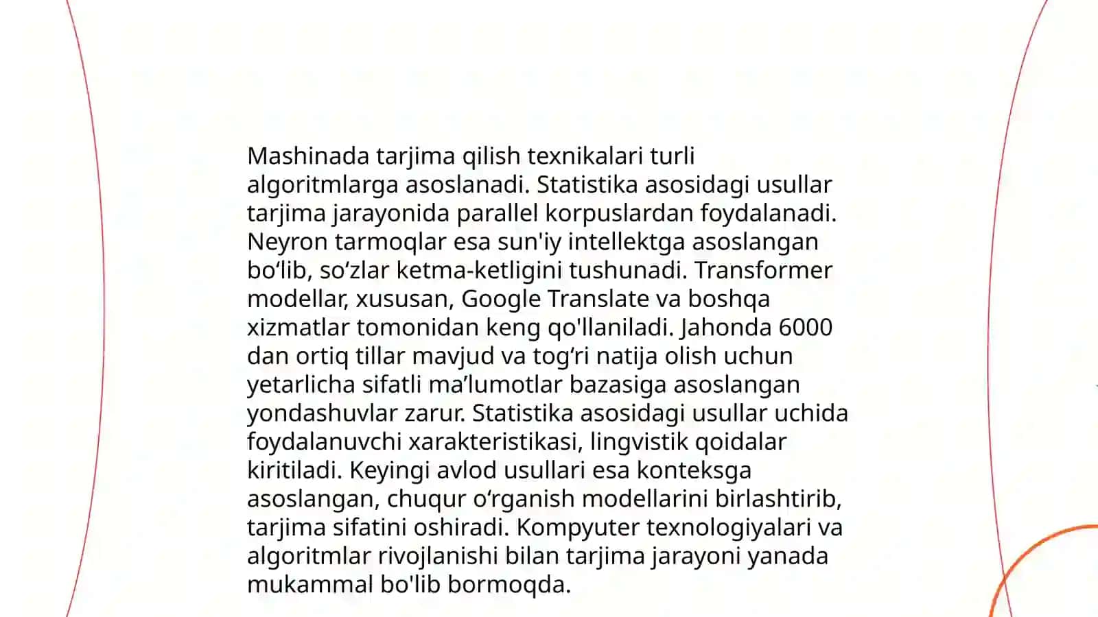 Matnni qayta ishlash algoritmlari 4