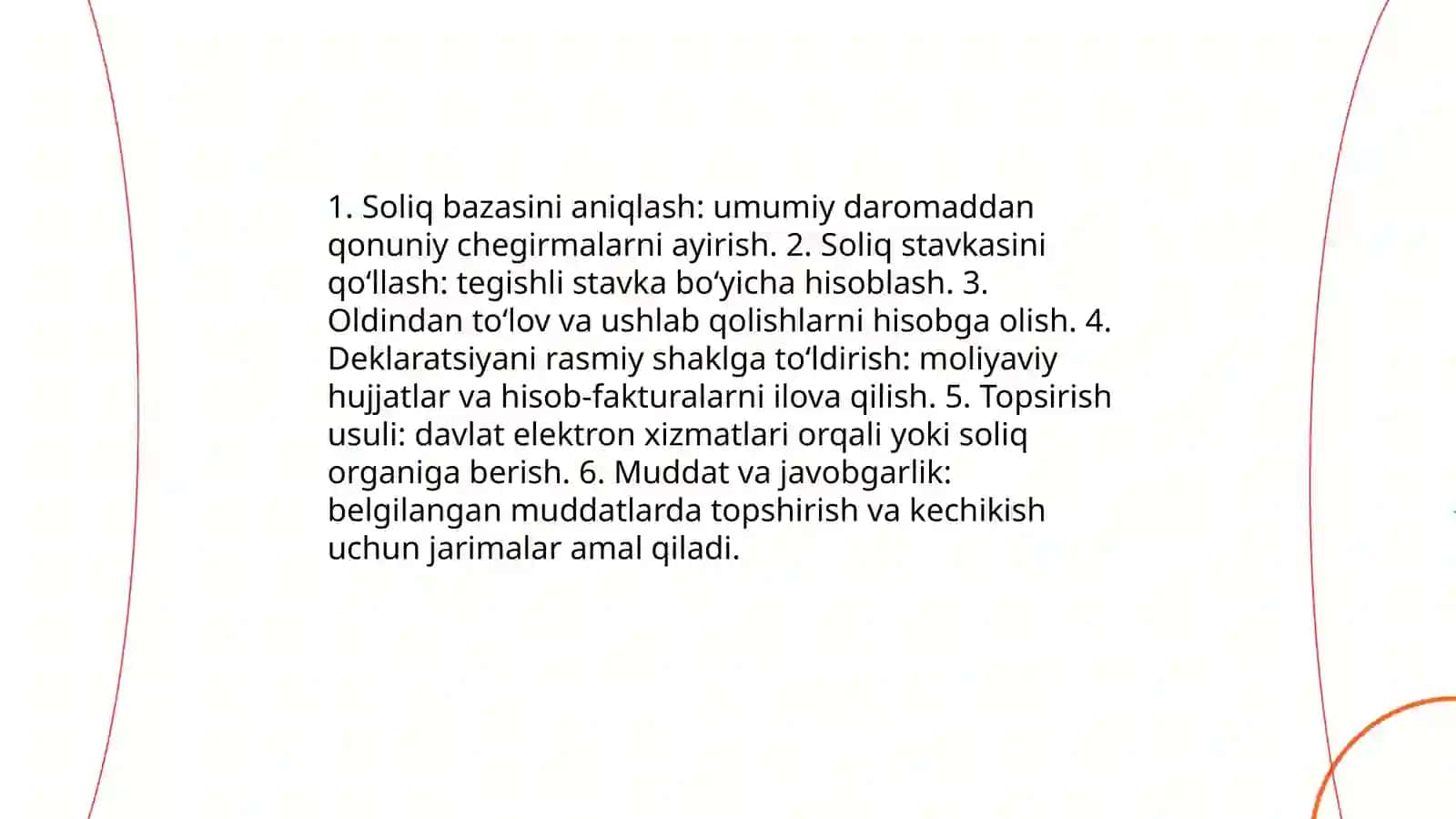 Soliqlarni toʻlash tartibi 4