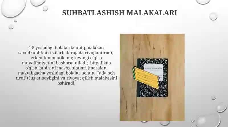 Savod orgatish davri yozuv darslarida nutq ostidish 4
