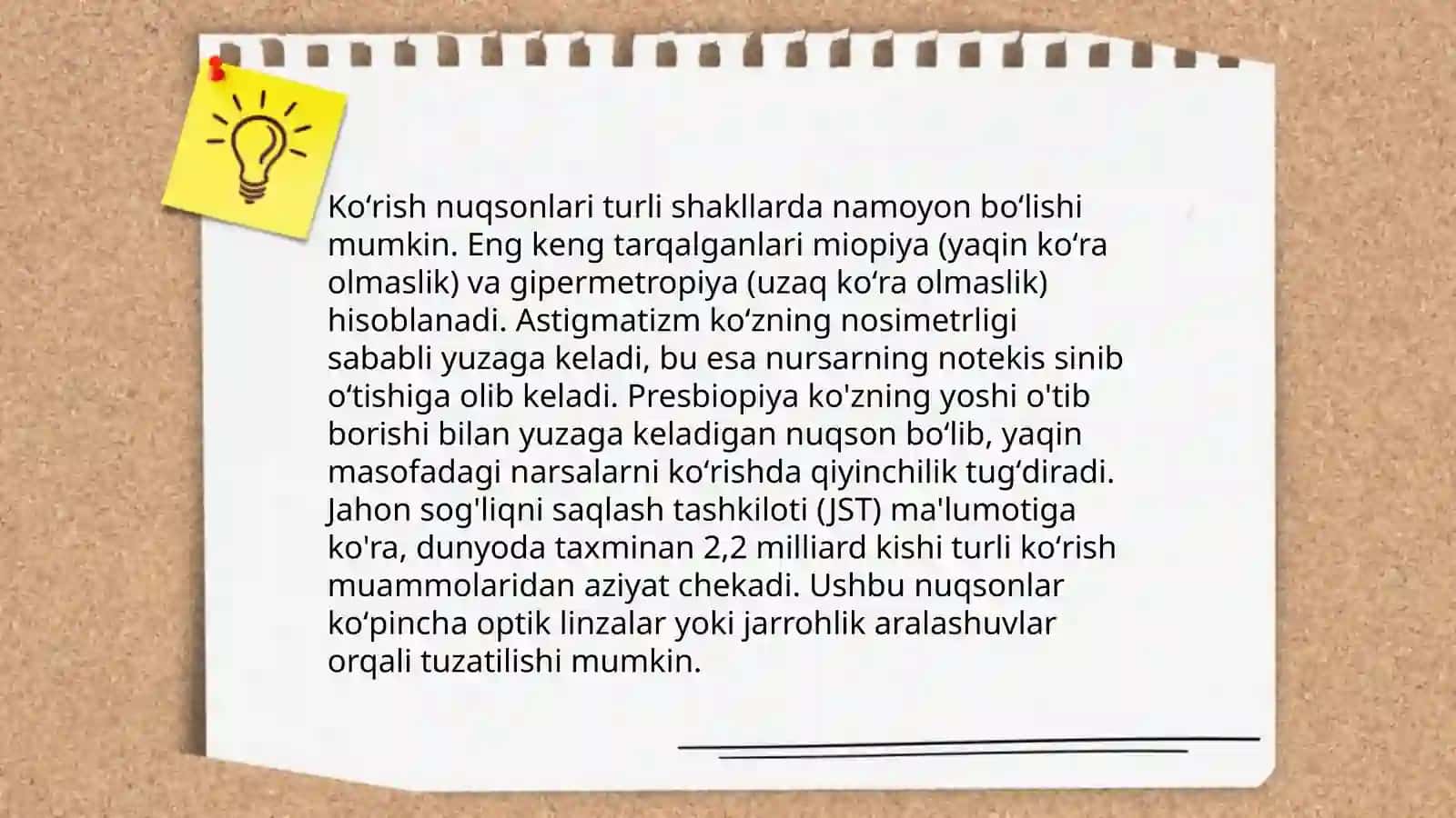 Koʻzi ojiz va zaif koʻruvchi bolalarda birlamchi va ikkilamchi nuqsonlar 4