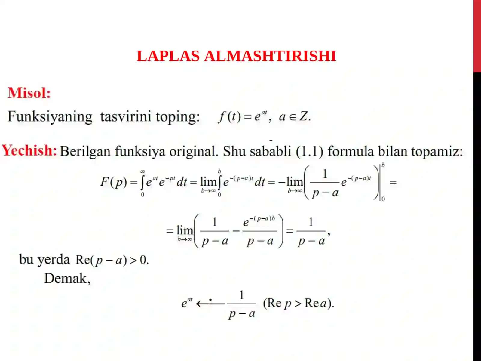 LAPLAS ALMASHTIRISHLARI 4