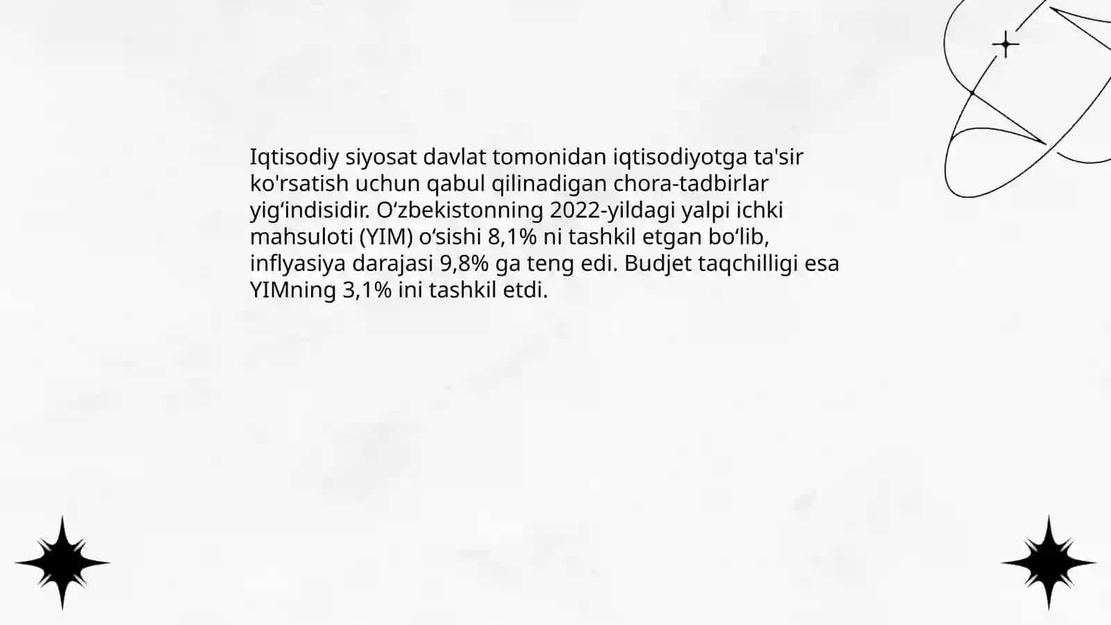Milliy iqtisodiyotning rivojlanish yo‘llari 4