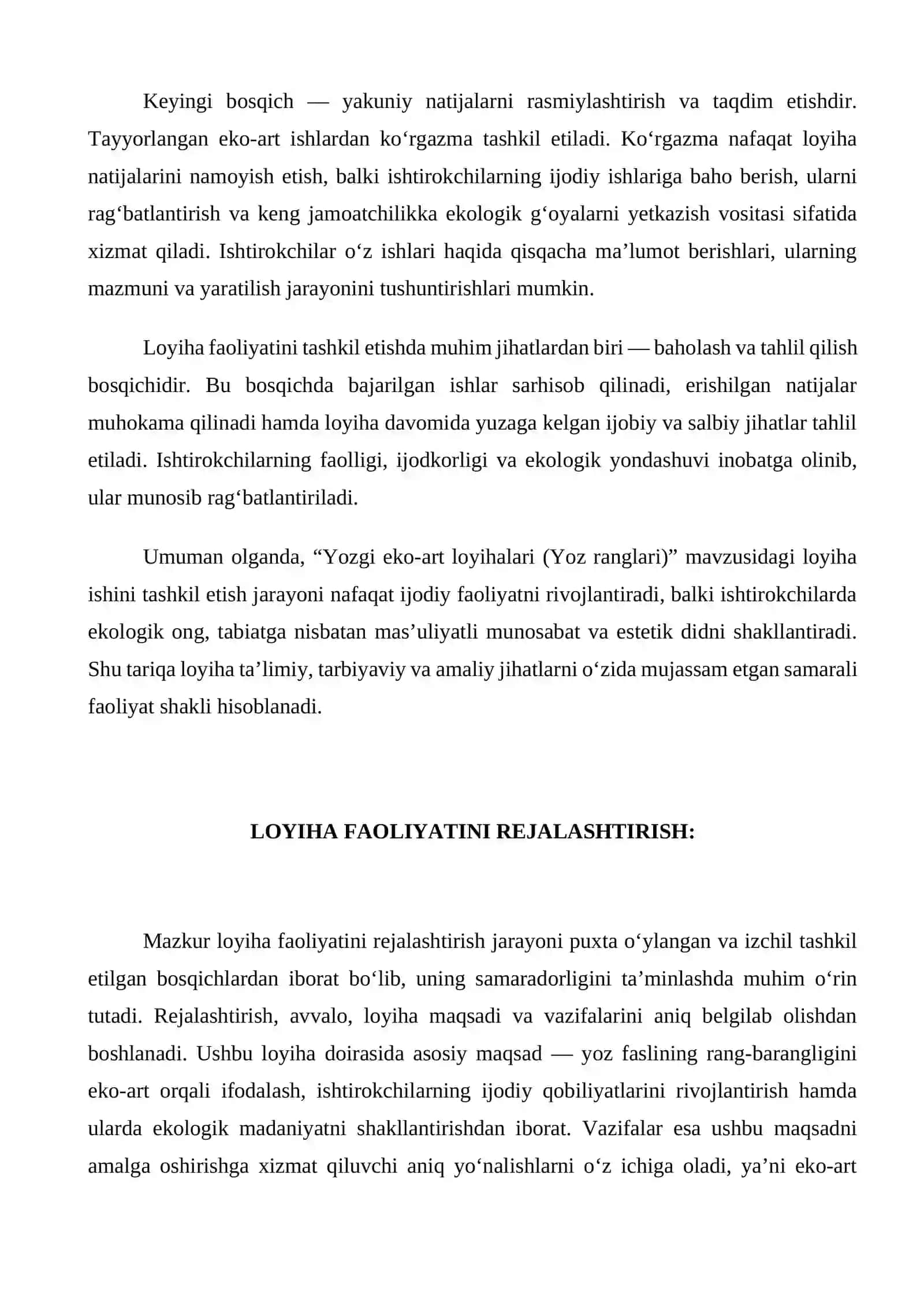 Yozgi eko-art loyihalari 4