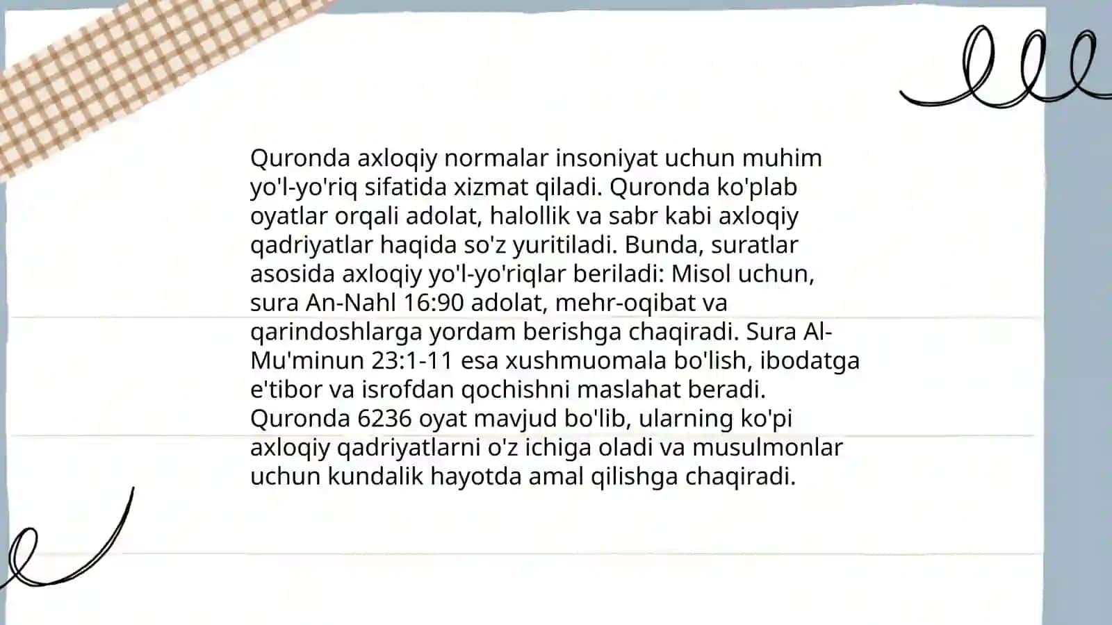 Islom Axloqi va Maʼnaviyati 4