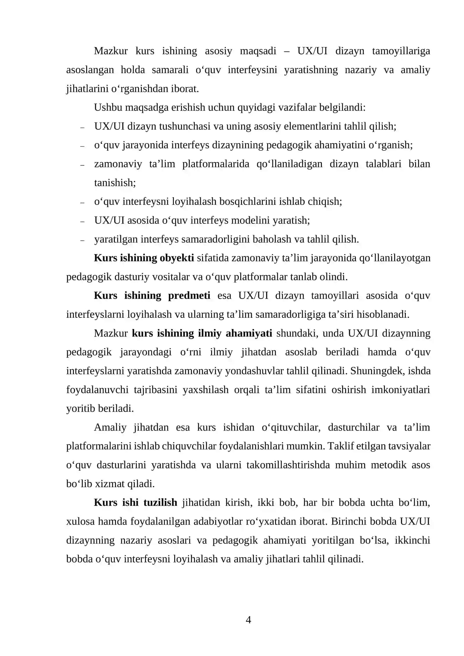 UX/UI dizayn asosida o‘quv interfeys yaratish 4
