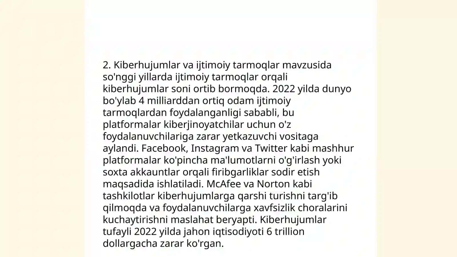 Ijtimoiy tarmoqlarda axborot xurujlari va tahdidlar 4