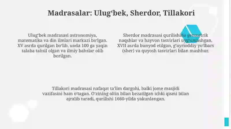 Registon maydoni haqida ma'lumot 4
