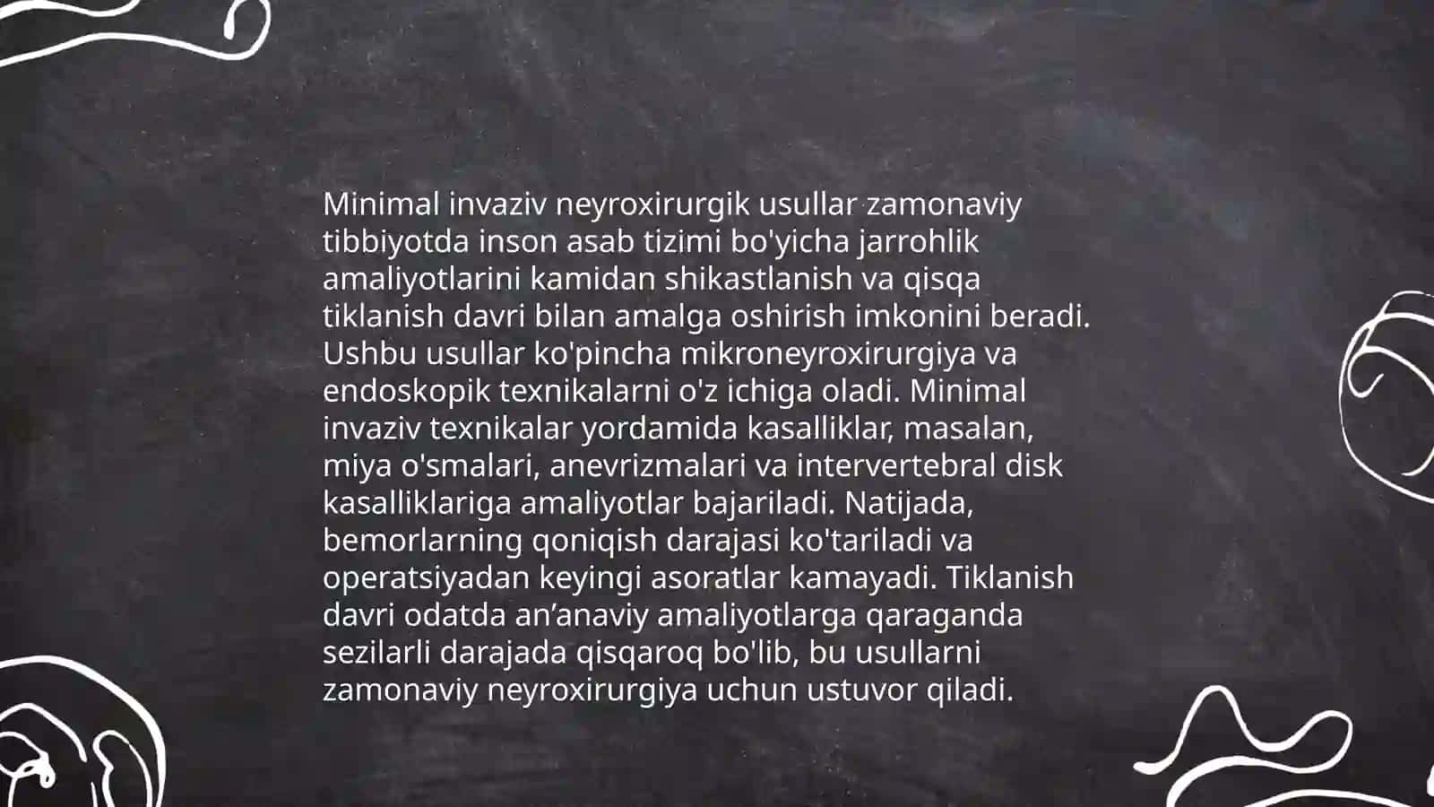 Neyroxirurgiyada qoʻlga kiritilgan yutuqlar 4