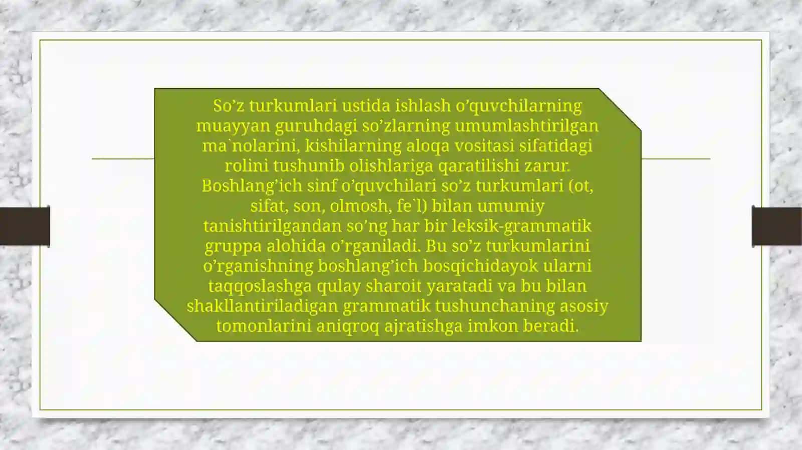 Sifat so'z turkumini oʻrganishdagi leksik-semantik mashqlar 4
