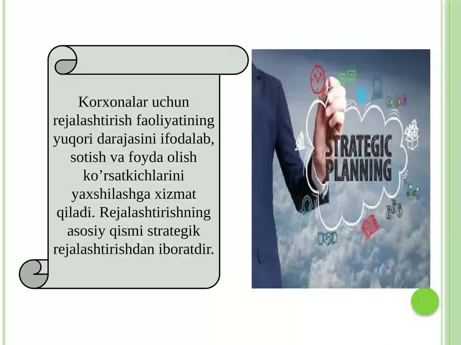 Marketing rejasini ishlab chiqish texnologiyasi 4