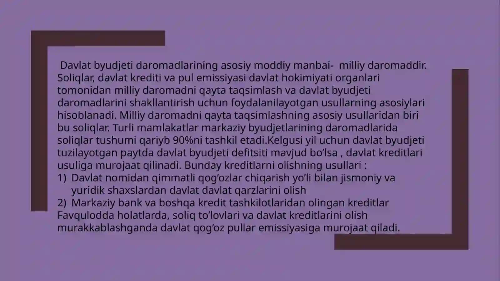 davlat byudjeti daromadlari 4