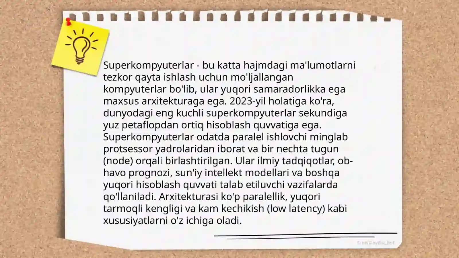 Superkompyuterlar tarixasi 4