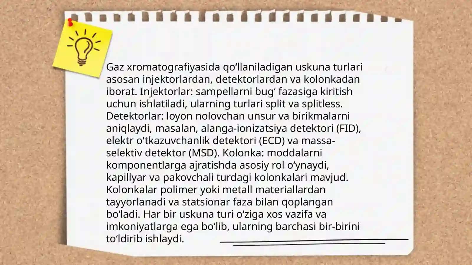 Gaz xromotografiyasi va uning kelajakdagi o'rni 4