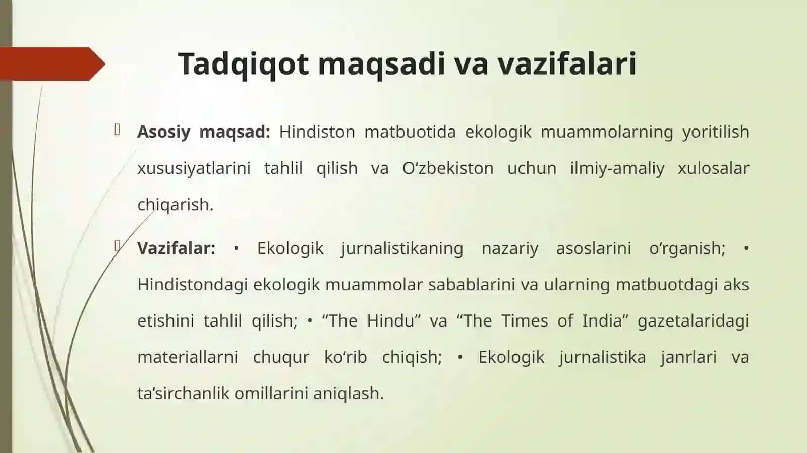Hindiston Matbuatida Ekologik Muammolarning Yoritilishi 4