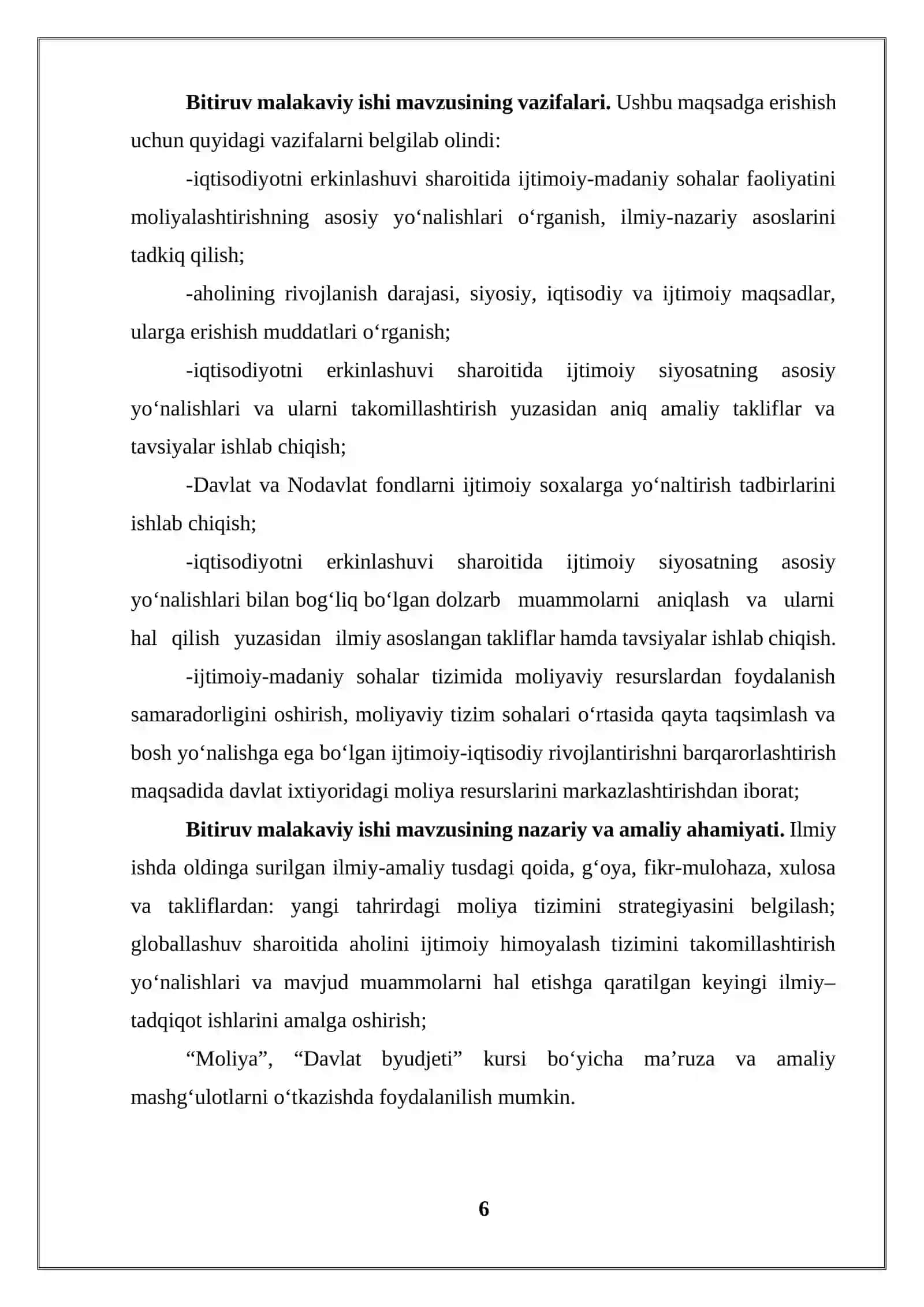 Globallashuv sharoitida aholini ijtimoiy himoyalash tizimini takomillashtirish yo‘nalishlari 4