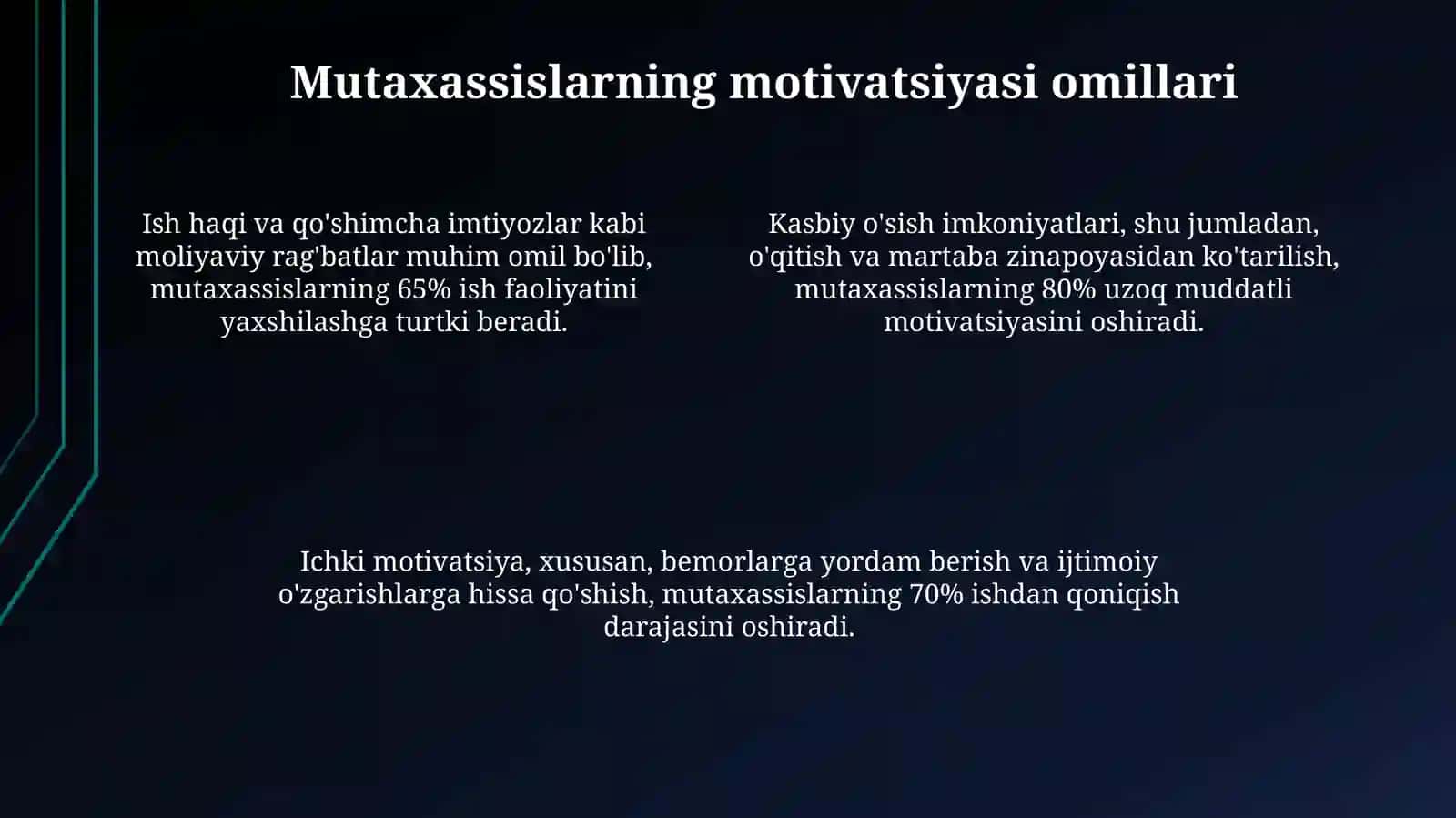 Ijtimoiy xizmatni amalga oshirishda mutaxasislarga va mijoz motivatsiyasi 4