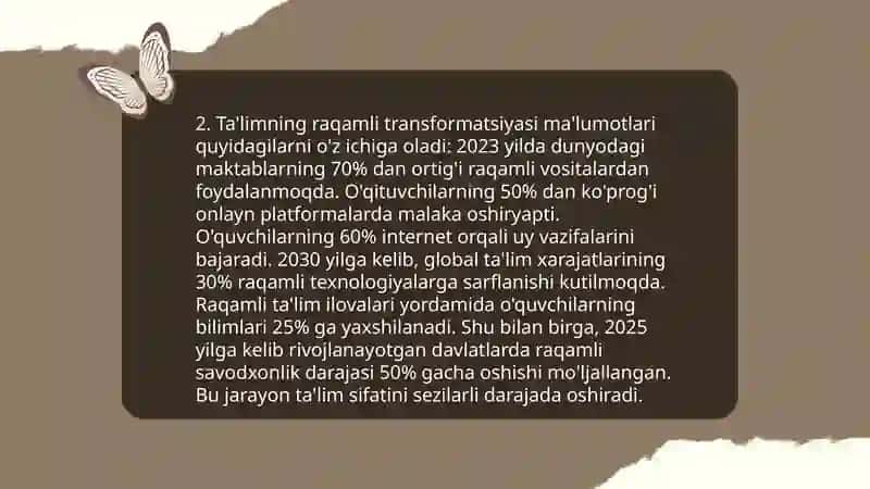 Uzluksiz ta'limdagi tendensiyalar va zamonaviy yondashuvlar 4