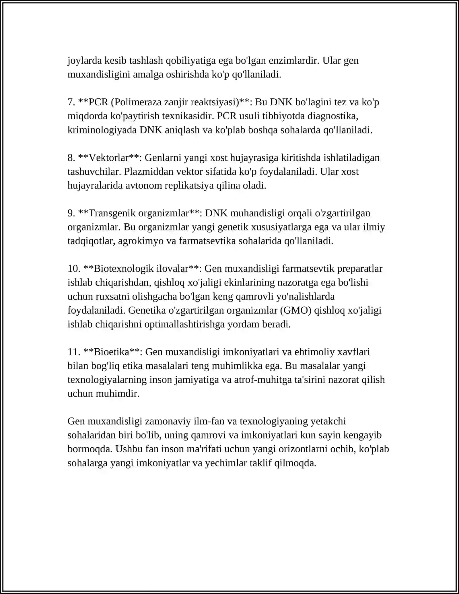 GEN MUXANDISLIGI YORDAMIDA NOYOB OQSILLARNI SINTEZLASH 4