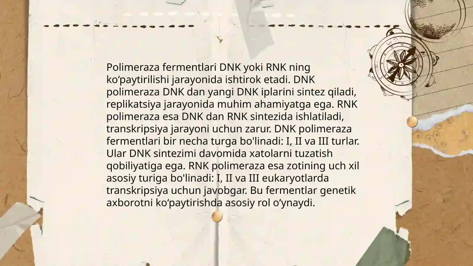 Fermentlar va ularning biologik roli 4