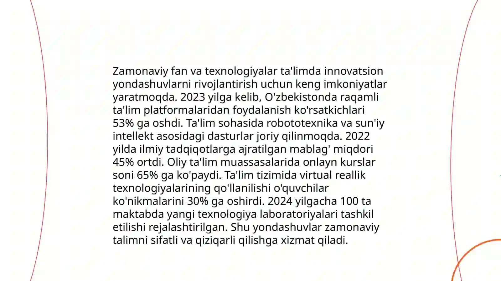 Oʻzbekistonda milliy ta'lim tizimining shakllanishi 4