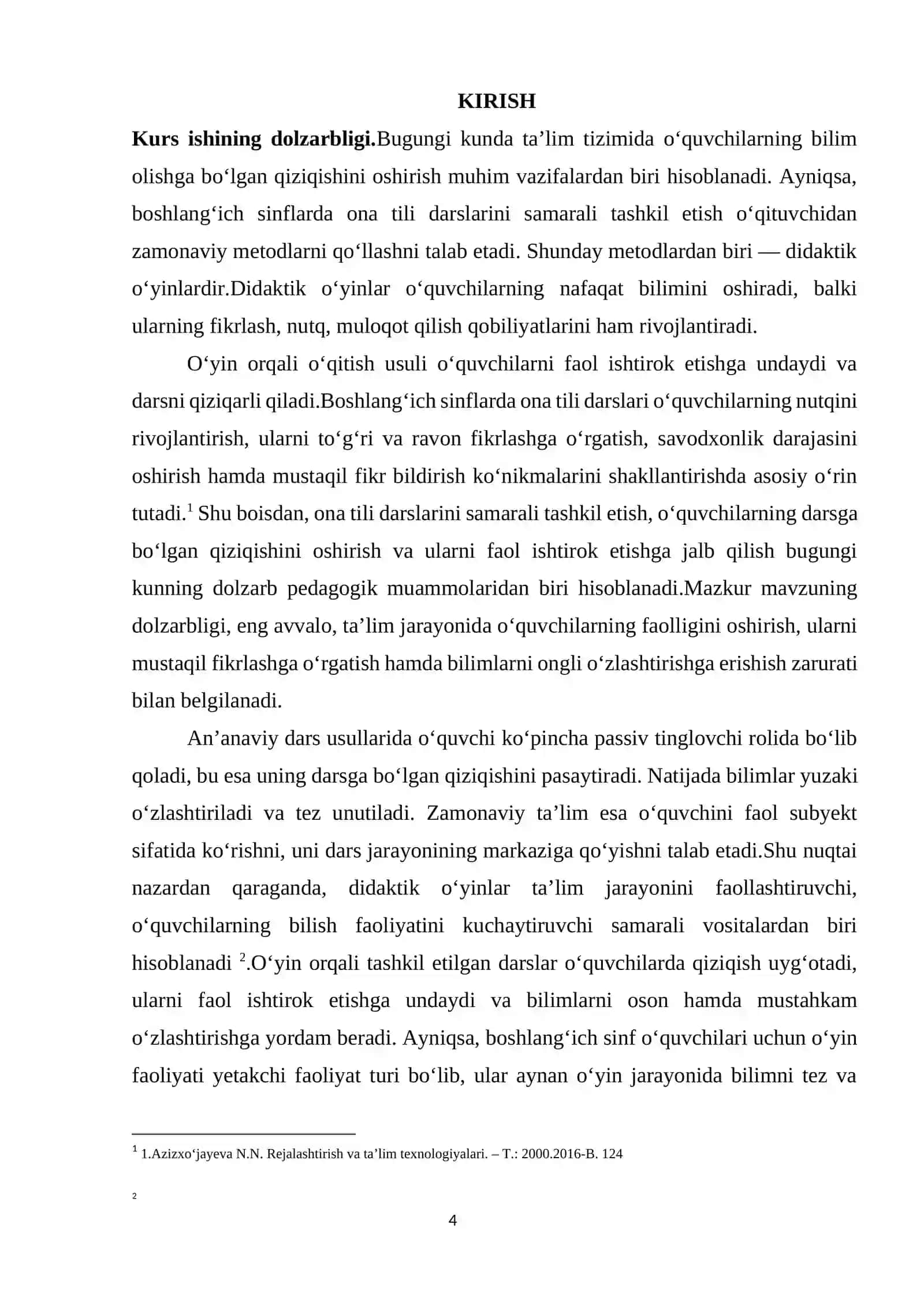 Ona tili darslarida didaktik o‘yinlardan foydalanish 4