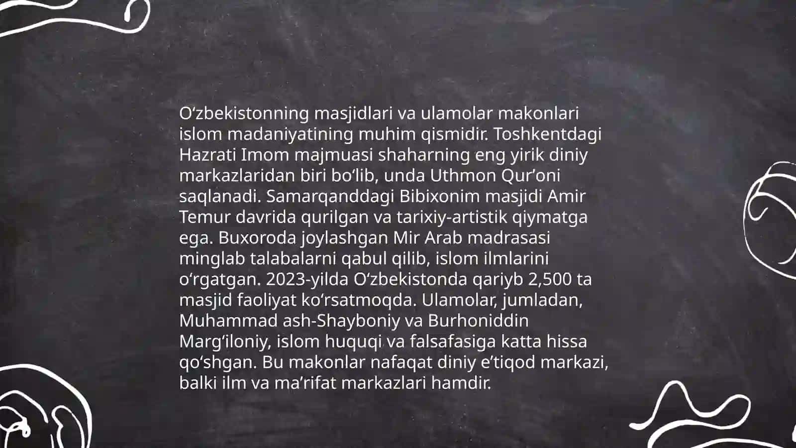 Oʻrta Osiyo xonliklaridagi madrasalar 4