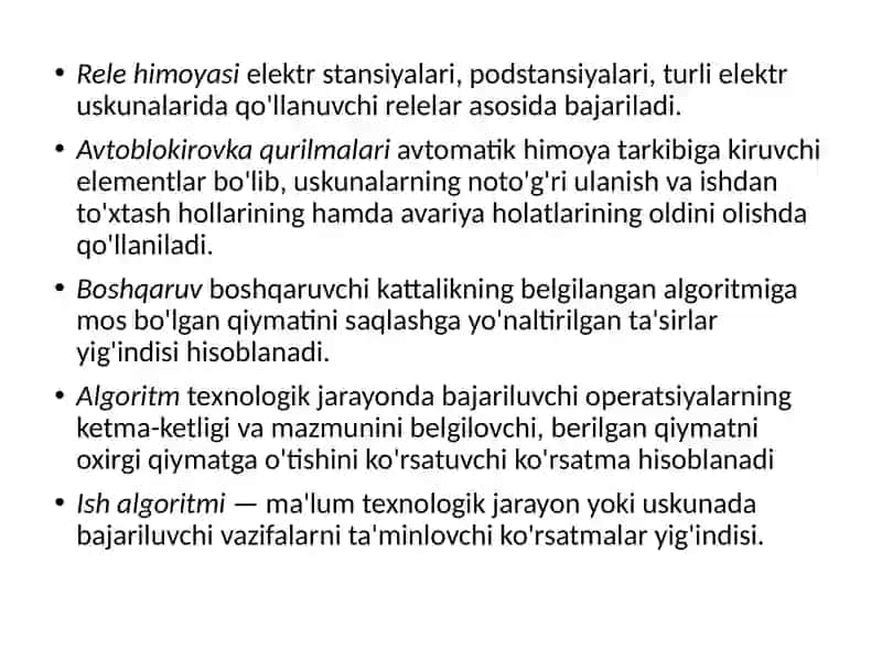 Suv xo'jaligida texnologik jarayonlarni avtomatlshtirish 4