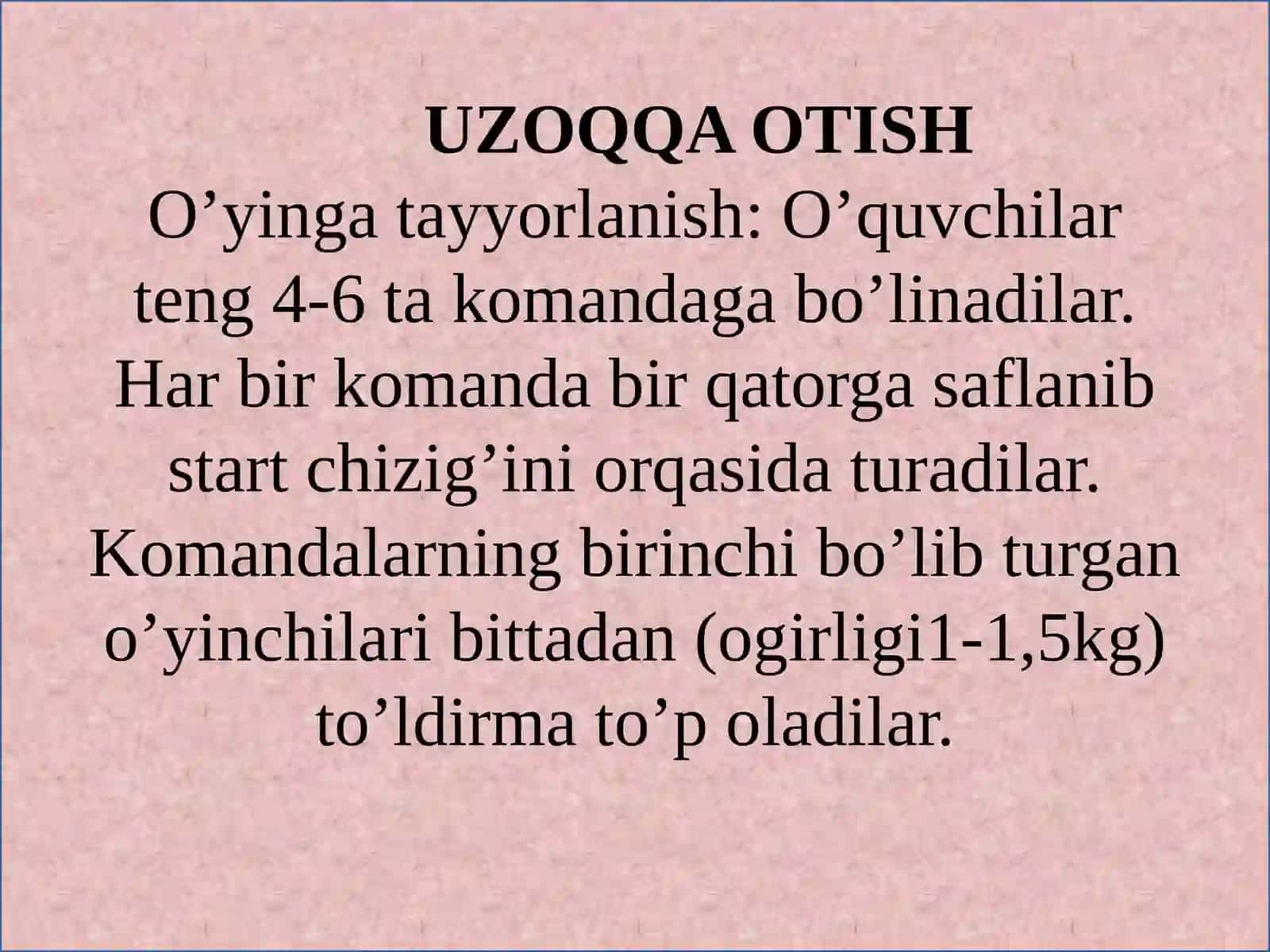 1-Sinflarda harakatli   o’yinlarni tashkil  etish 4