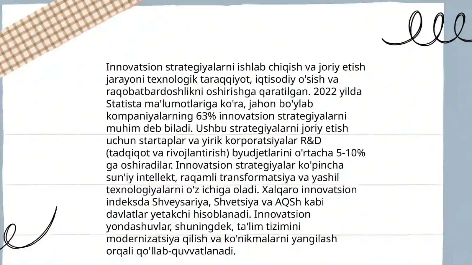 Raqamli transformatsiya va korxona infrastrukturalarini modernizatsiya qilish 4
